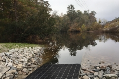 Bridgman boat access into Ashley River at Bacon's Bridge